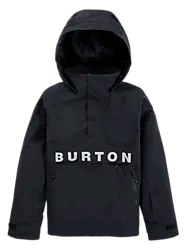 W Frostner Anorak - True Black/St Wh Standard Small1x1