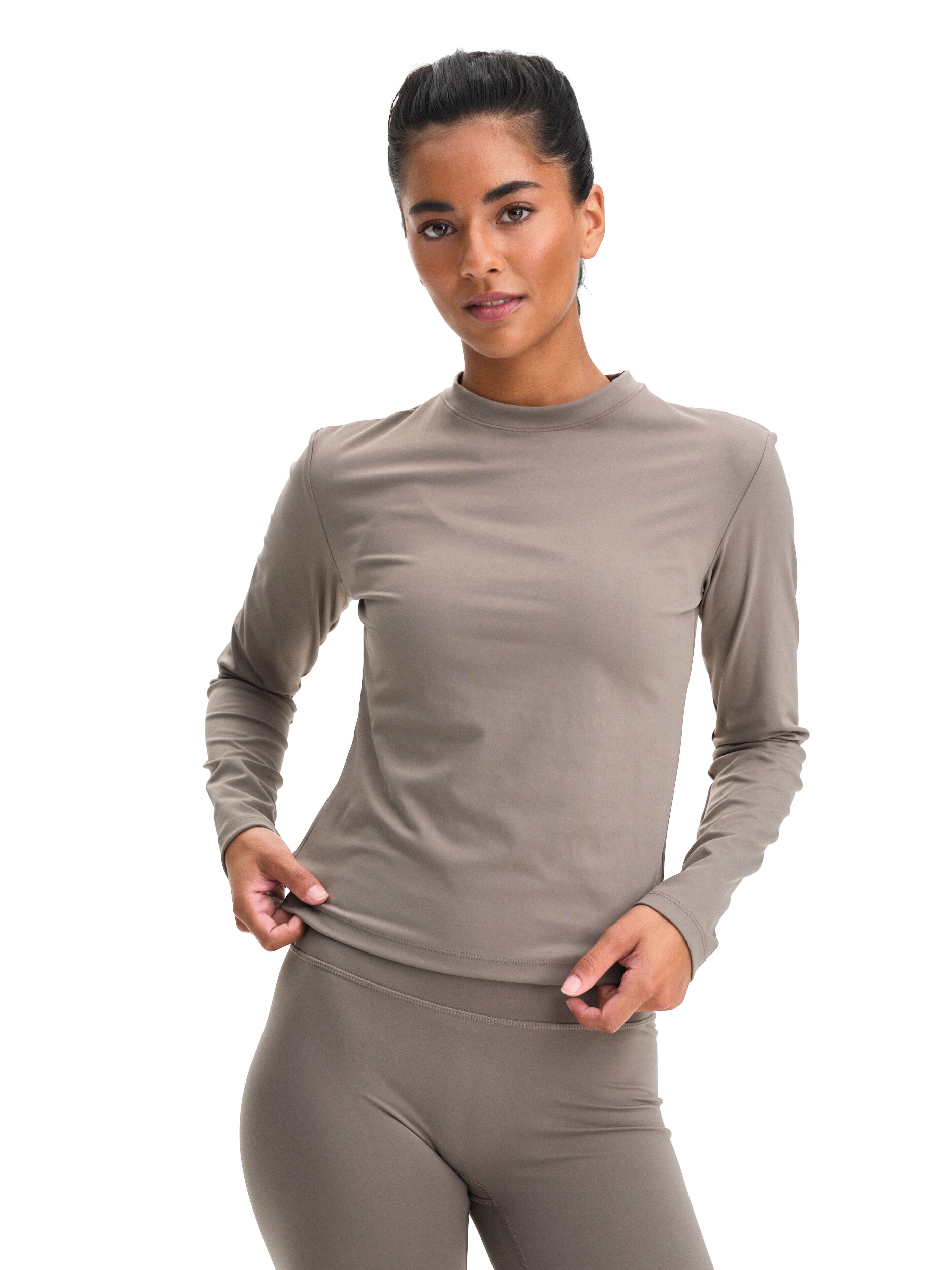 
DROP OF MINDFULNESS, 
BARE EASE LONG SLEEVE TOP, 
Detail 1
