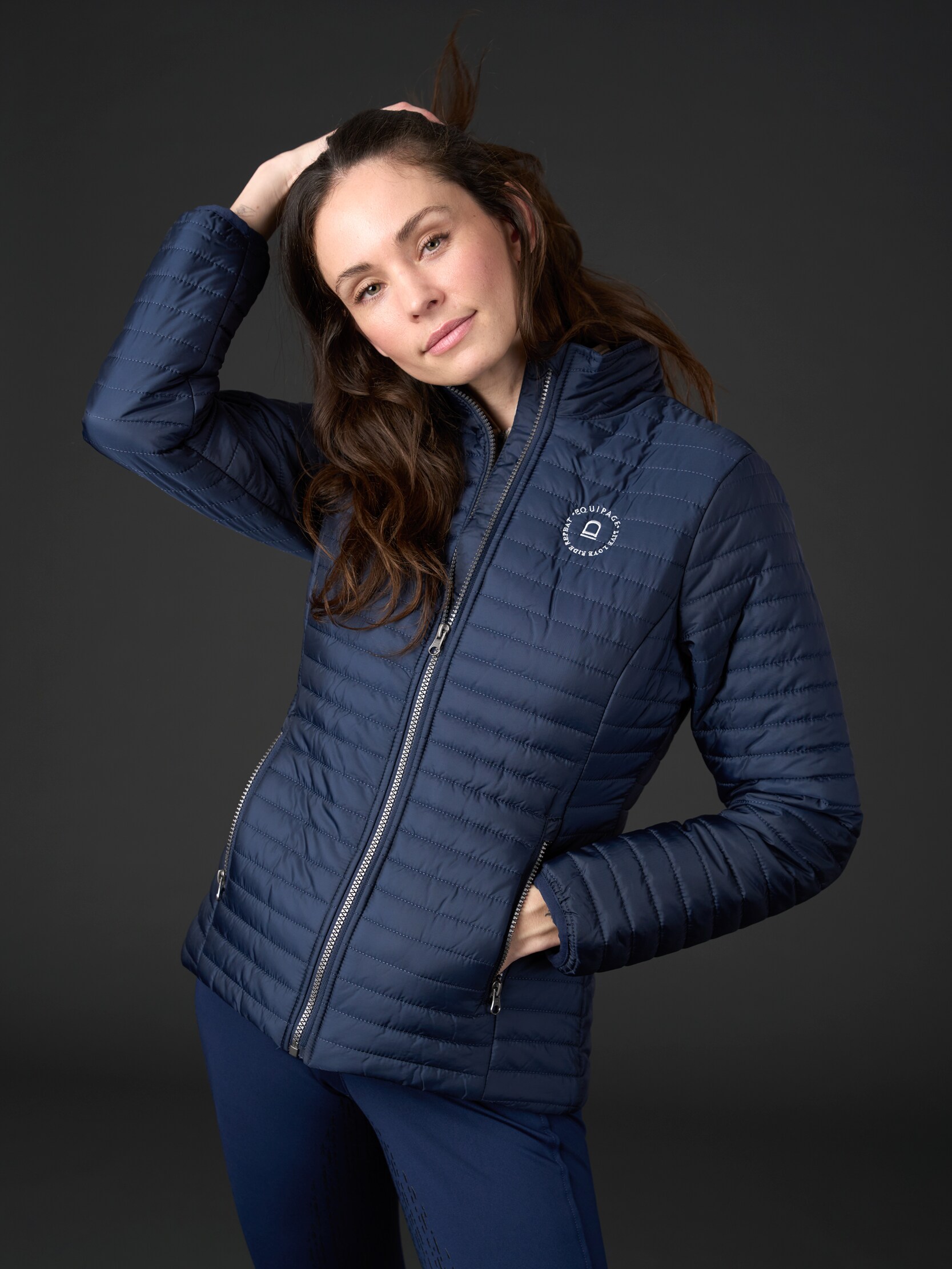 
EQUIPAGE, 
TEMPER RIDING JACKET, 
Detail 1
