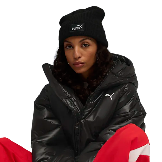 707918101101 PUMA  Ess High Crown Beanie 707918101101 PUMA Ess High Crown Beanie  Model01 Detail