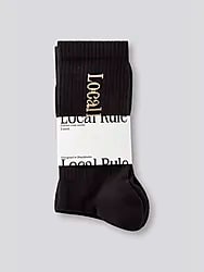 LR CREW SOCKS 2-PACK - BLACK Model01 Small1x1
