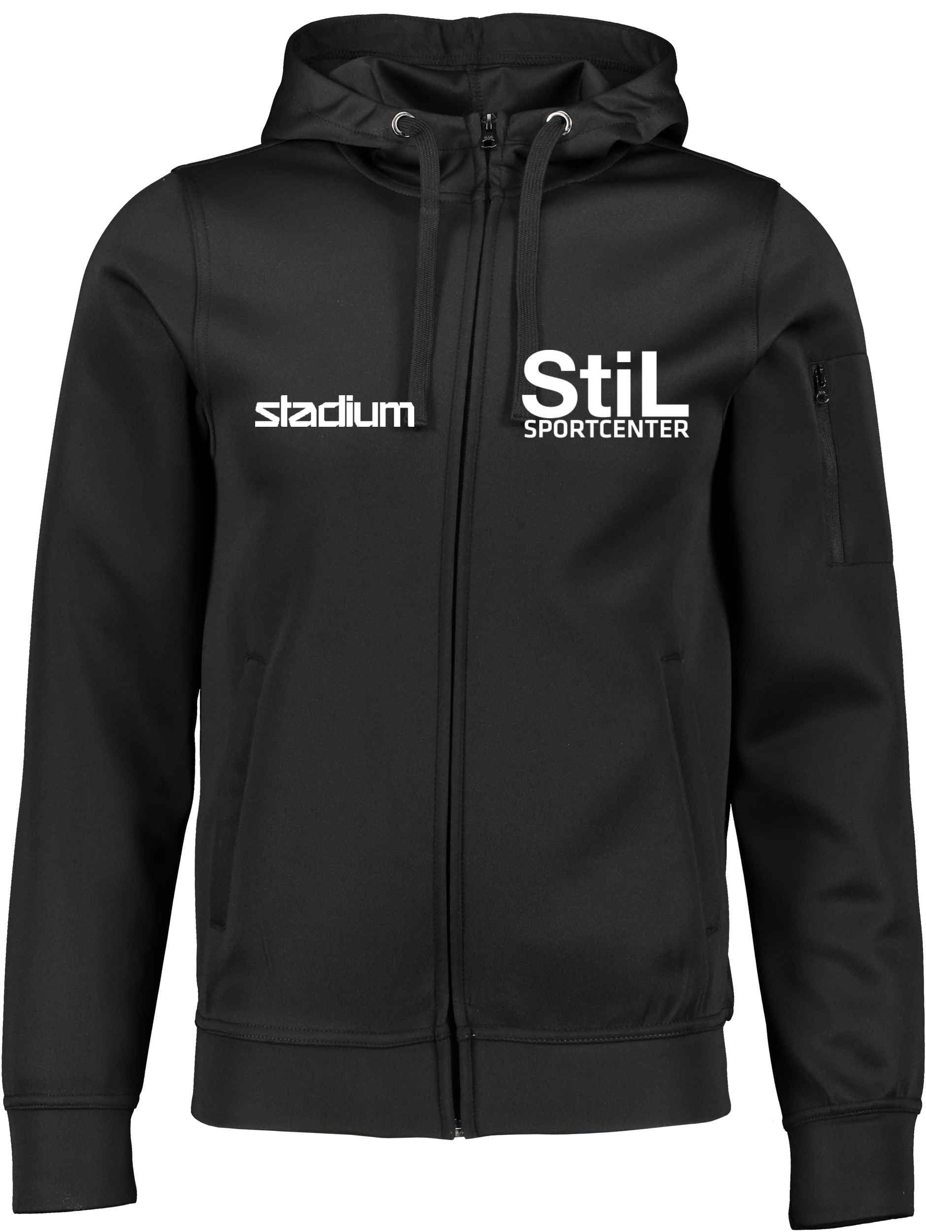 
CLIQUE, 
Basic Active Hoody Fz, 
Detail 1
