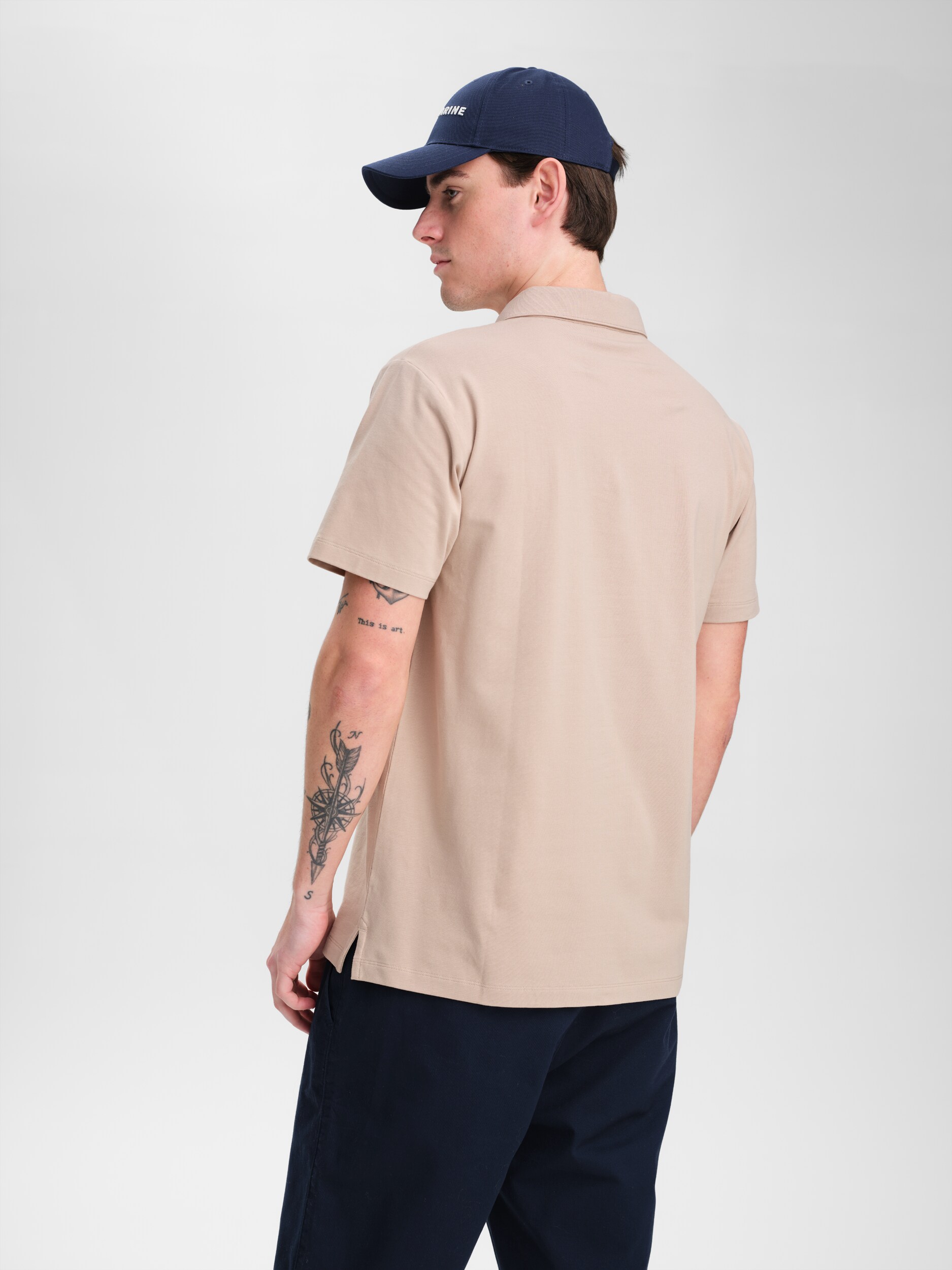 RACE MARINE, M Marine Tricot Piqu&eacute;