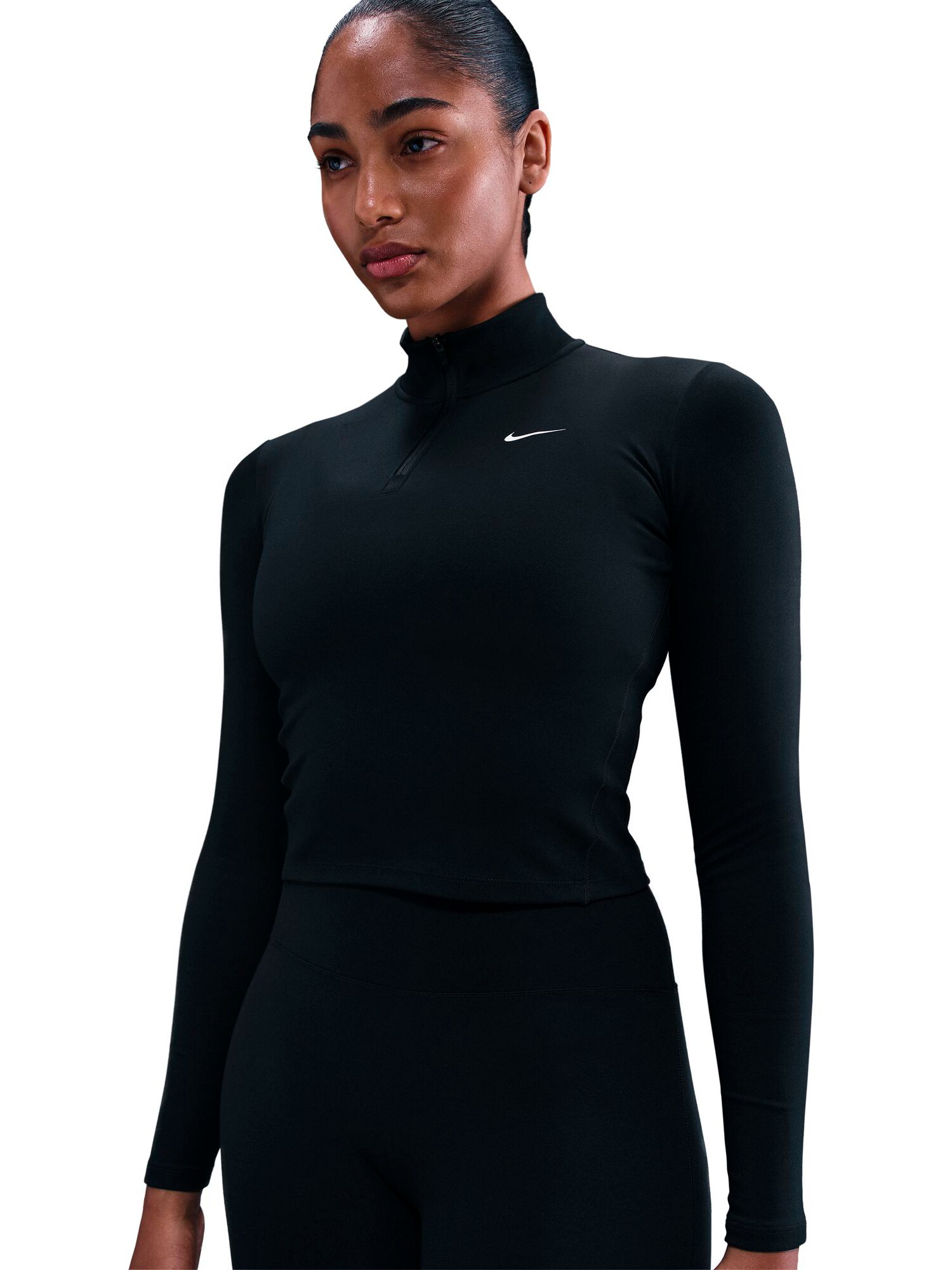 
NIKE, 
NIKE ONE FITTED WOMEN'S DRI-FIT 1/4, 
Detail 1
