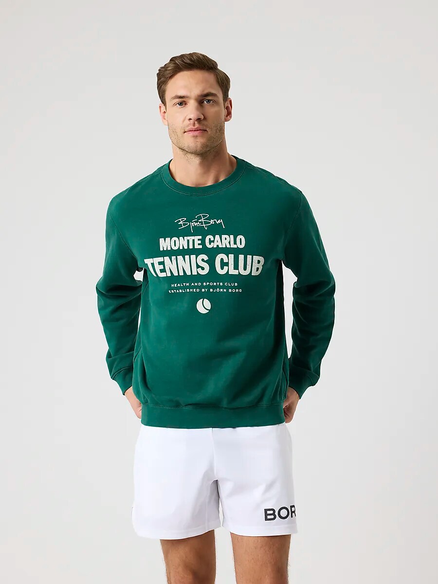 BJÖRN BORG СВИТШОТ M BORG CLASSIC С ПРИНТОМ