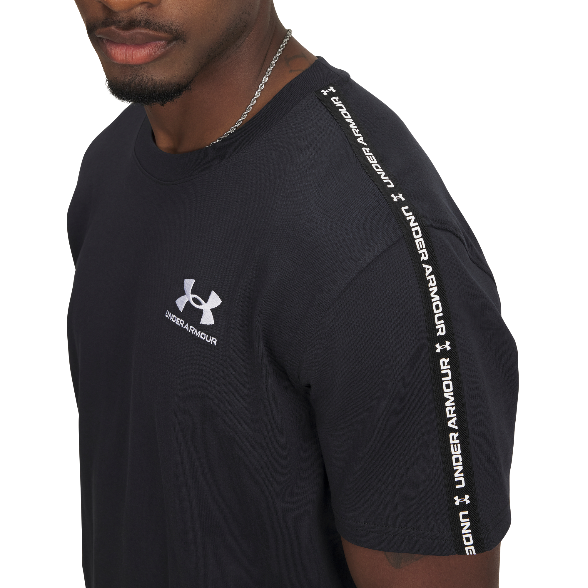 UNDER ARMOUR, M Icon Hwt Tee Taping