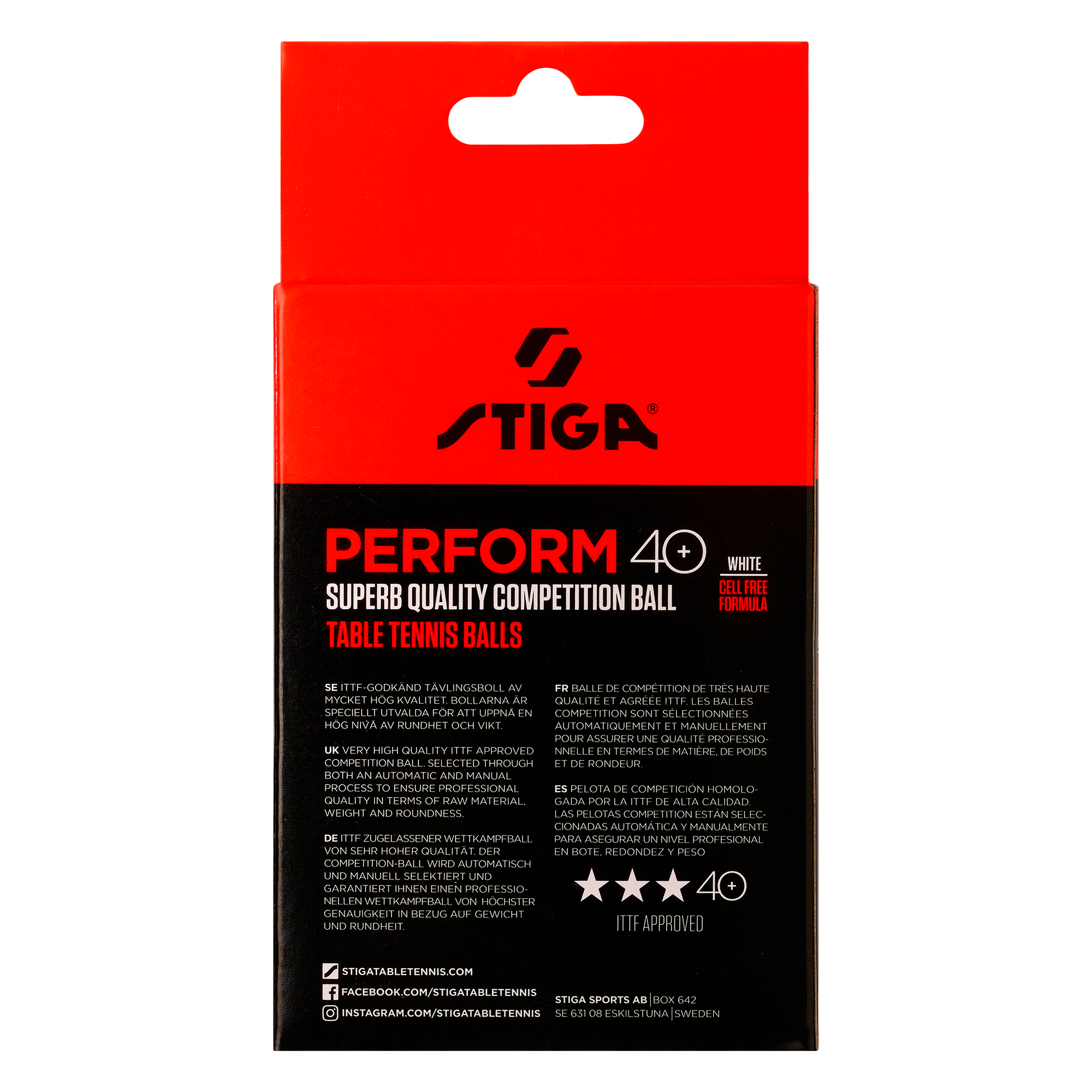 STIGA, Perform 3-X 6p