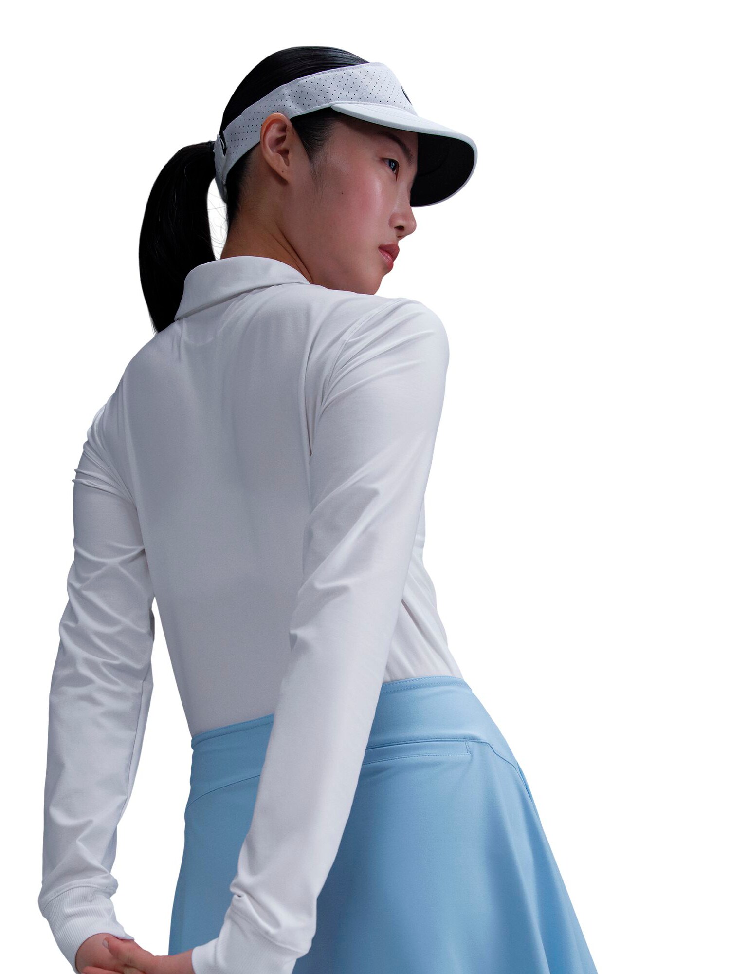 NIKE, W NK DF VICTORY LS POLO