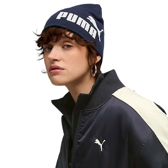 405028103101 PUMA Ess Mid Crown Cuffless Beanie 405028103101 PUMA Ess Mid Crown Cuffless Beanie Model01 Detail