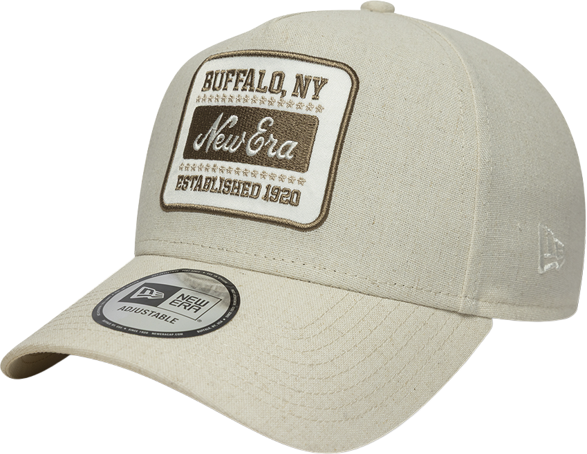 
NEW ERA, 
OVAL PATCH LINEN EFRAME NEWER, 
Detail 1
