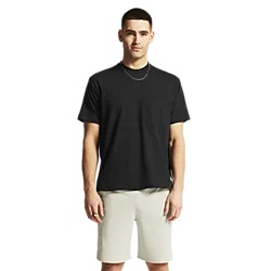 M Collective Relaxed Ss Tee - Black Model01 Small1x1