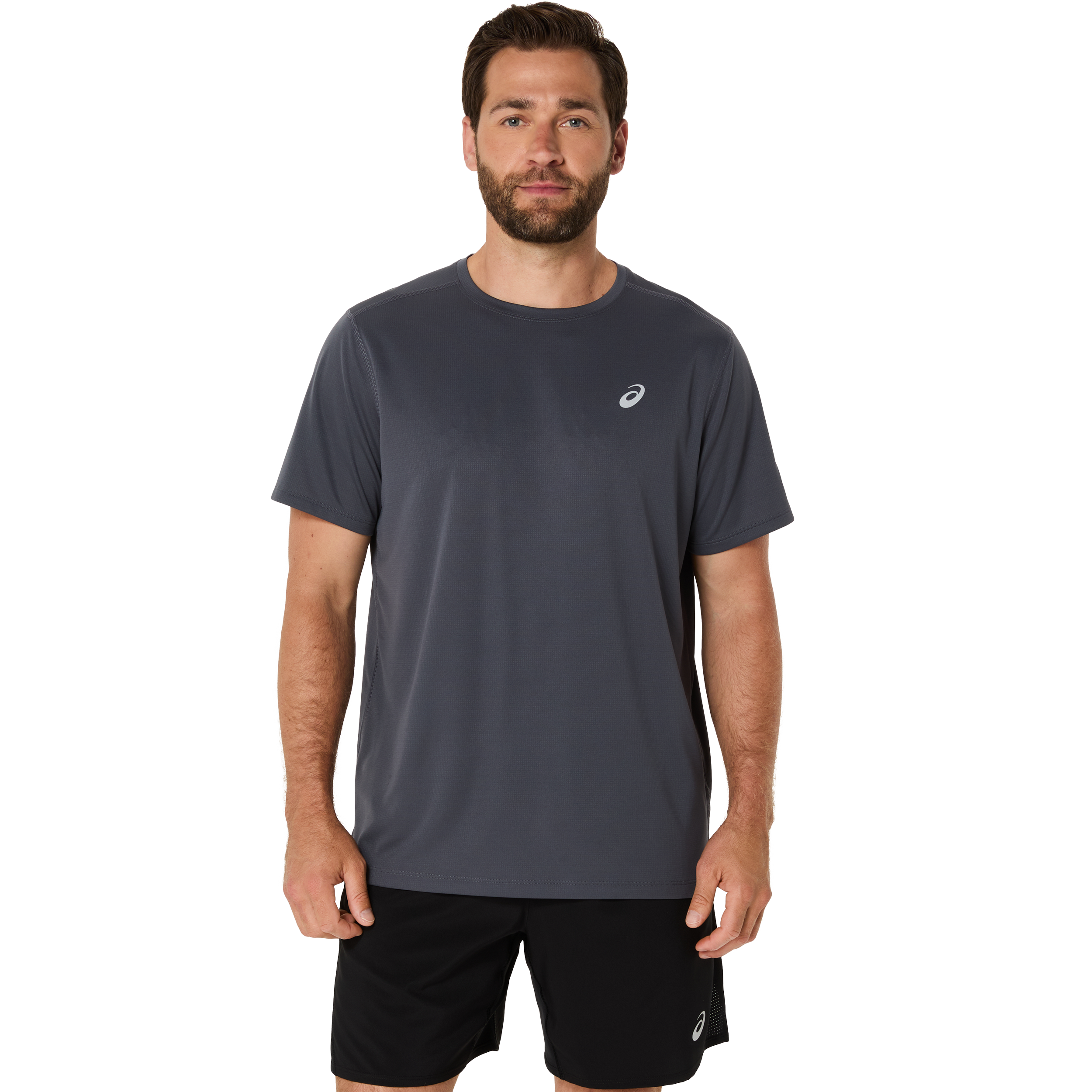 
ASICS, 
M Core Ss Top, 
Detail 1
