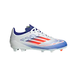 F50 League Fg/Ag Jr - Ftwwht/Solred Standard Small1x1