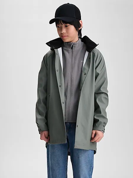 359065106101 EVEREST J Rain Coat 359065106101 EVEREST J Rain Coat Model01 Detail