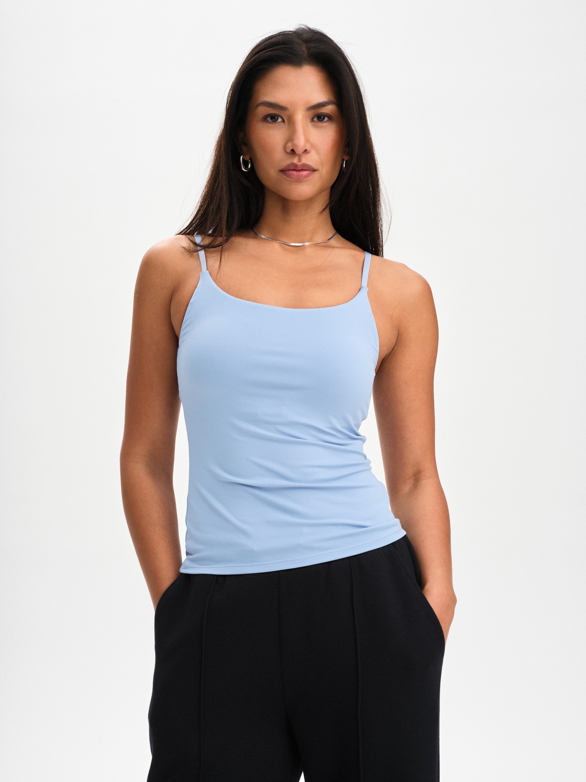 
SOC, 
W SOFT STRAPY SINGLET, 
Detail 1
