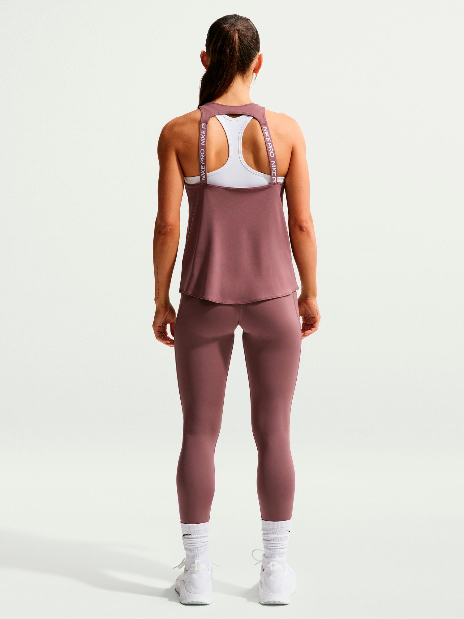 NIKE, NIKE PRO WOMEN'S MID-RISE FULL-LENG