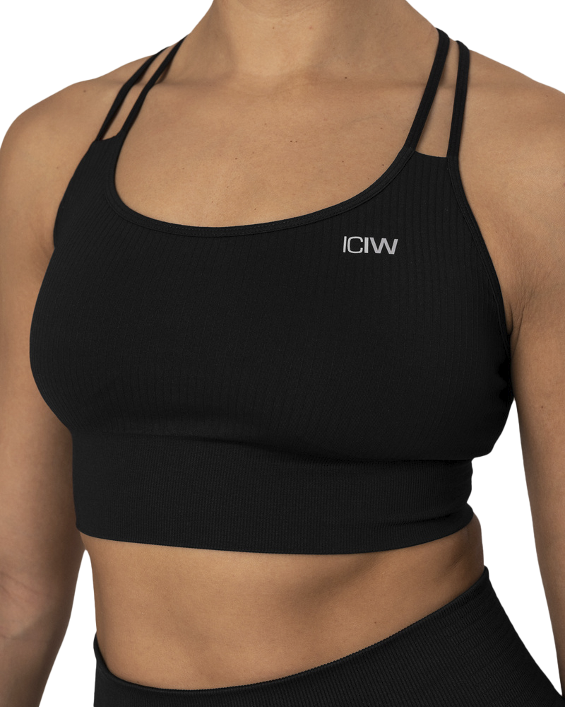 ICANIWILL, W Ribbed Define Seamless Sports Bra
