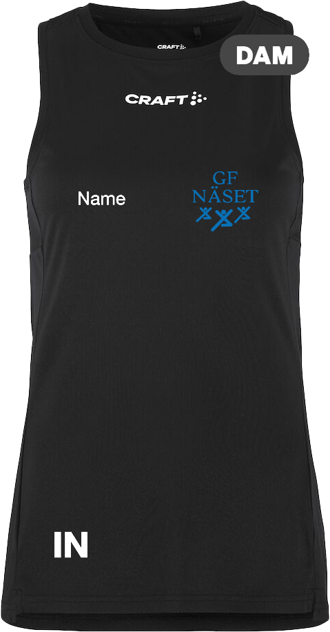 
CRAFT, 
Rush 2.0 Singlet W, 
Detail 1
