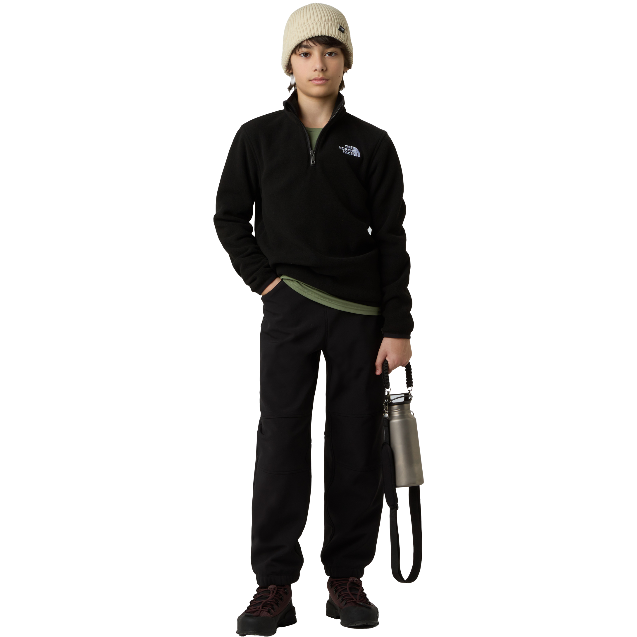 THE NORTH FACE, J Teen Glacier 1/4 Zip Pullover