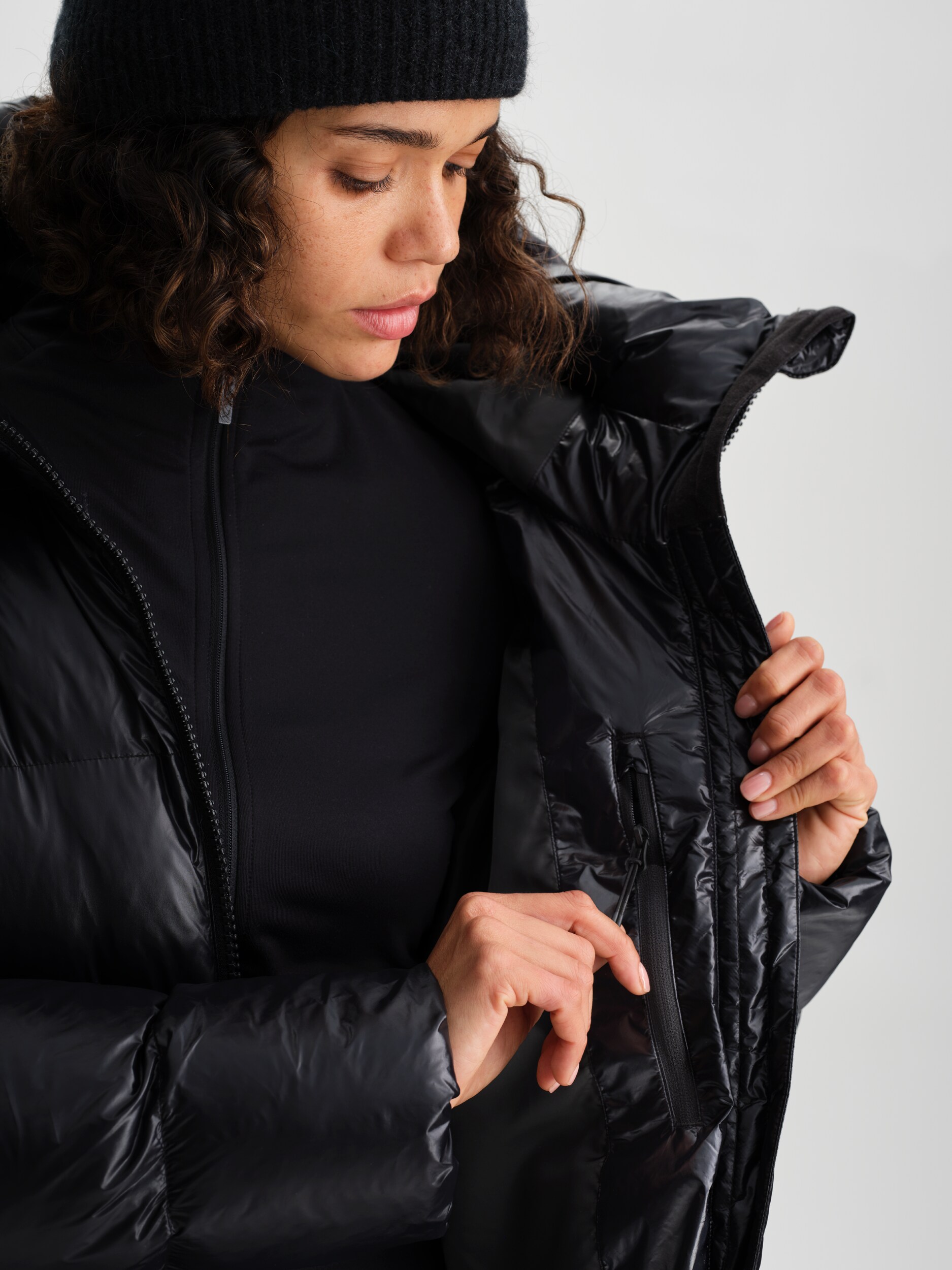 EVEREST, Juneau Coat, l&aring;ng vinterjacka, dam