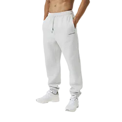 M Borg Oversized Sweatpants - Ultra Lt Grey Mel Model01 Small1x1