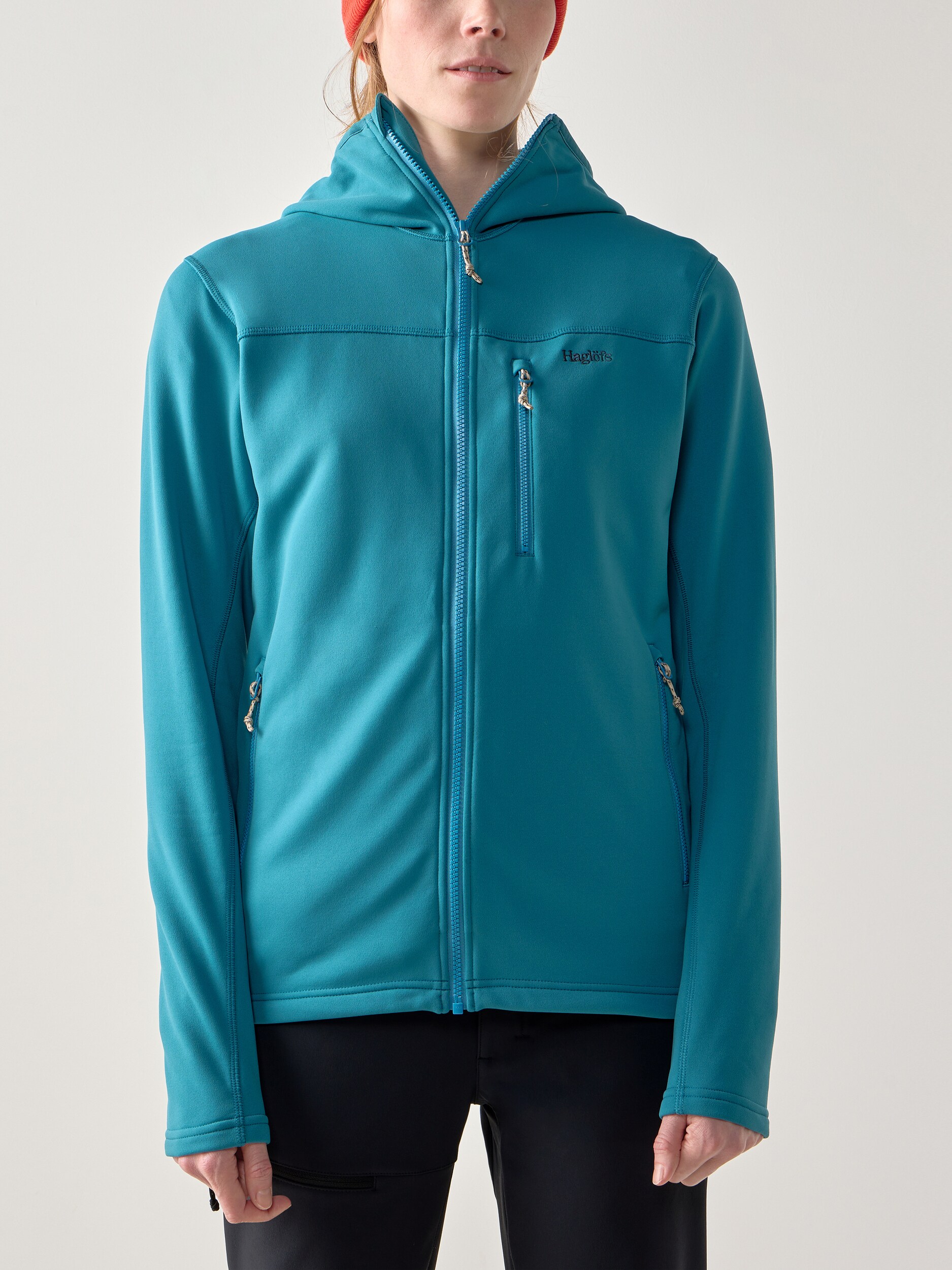 
HAGL&Ouml;FS, 
Rosson Mid Hood Women, 
Detail 1
