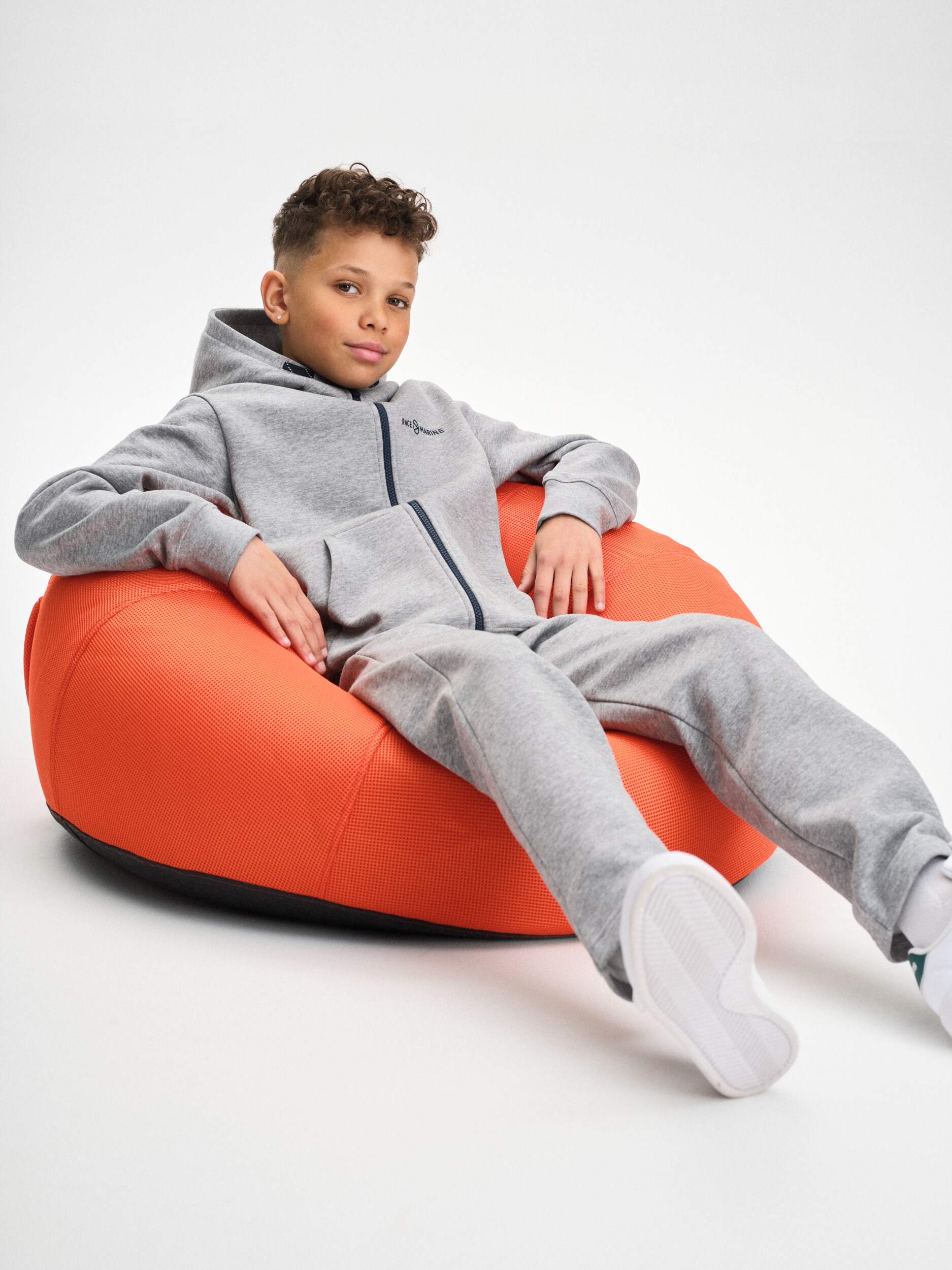 RACE MARINE, J RACE ZIP HOOD