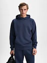 M SOFT HOOD - BLUE INDIGO Model01 Small1x1