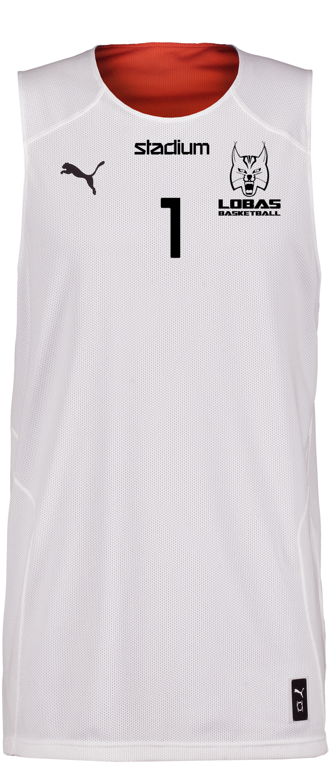 PUMA, Hoops Team Junior Reversible Practice Jersey