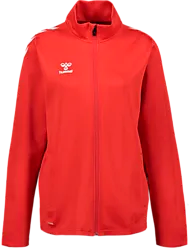 Core Xk Poly Zip Sweat W - True Red Standard Small1x1