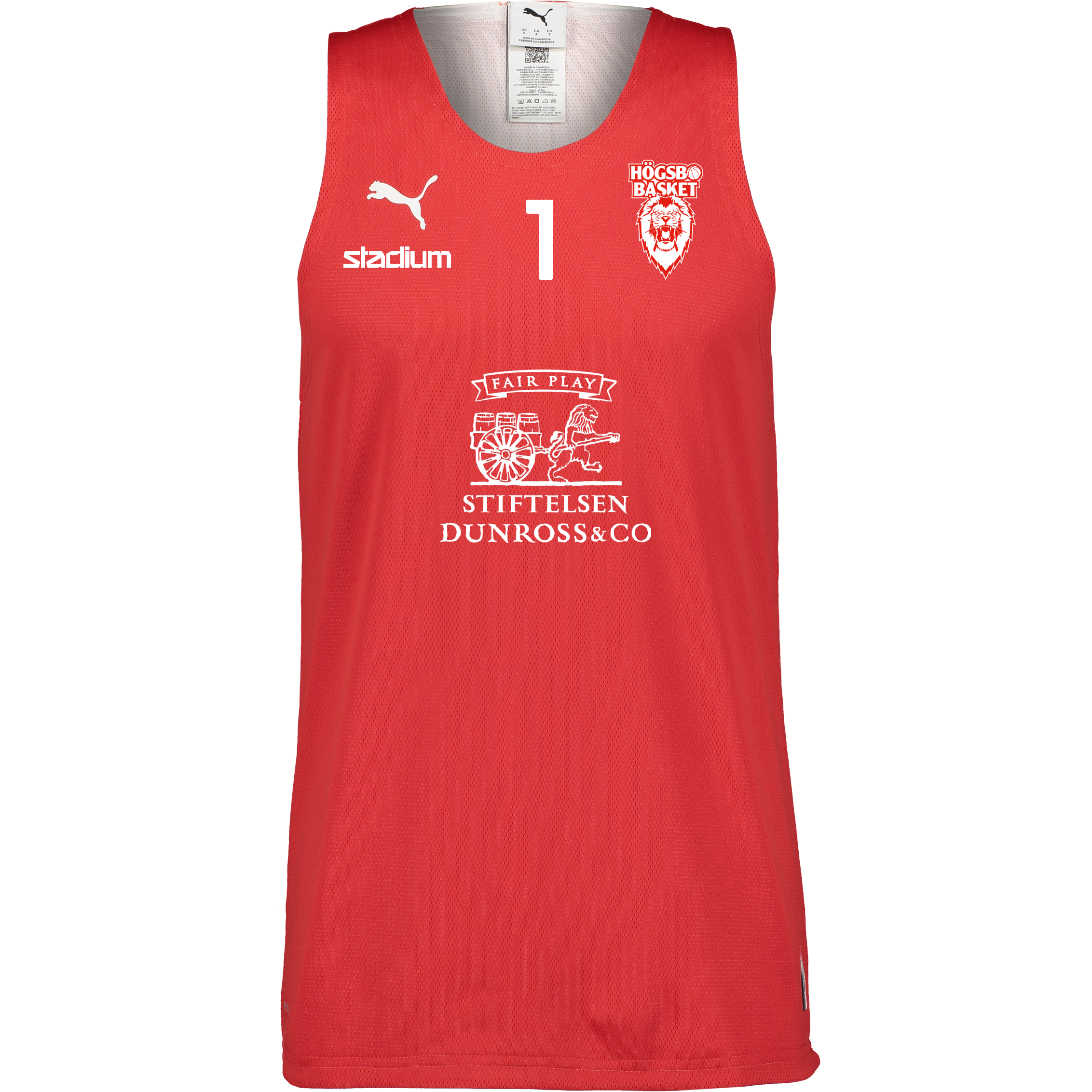 
PUMA, 
TEAMJAWS REVERSIBLE JERSEY, 
Detail 1
