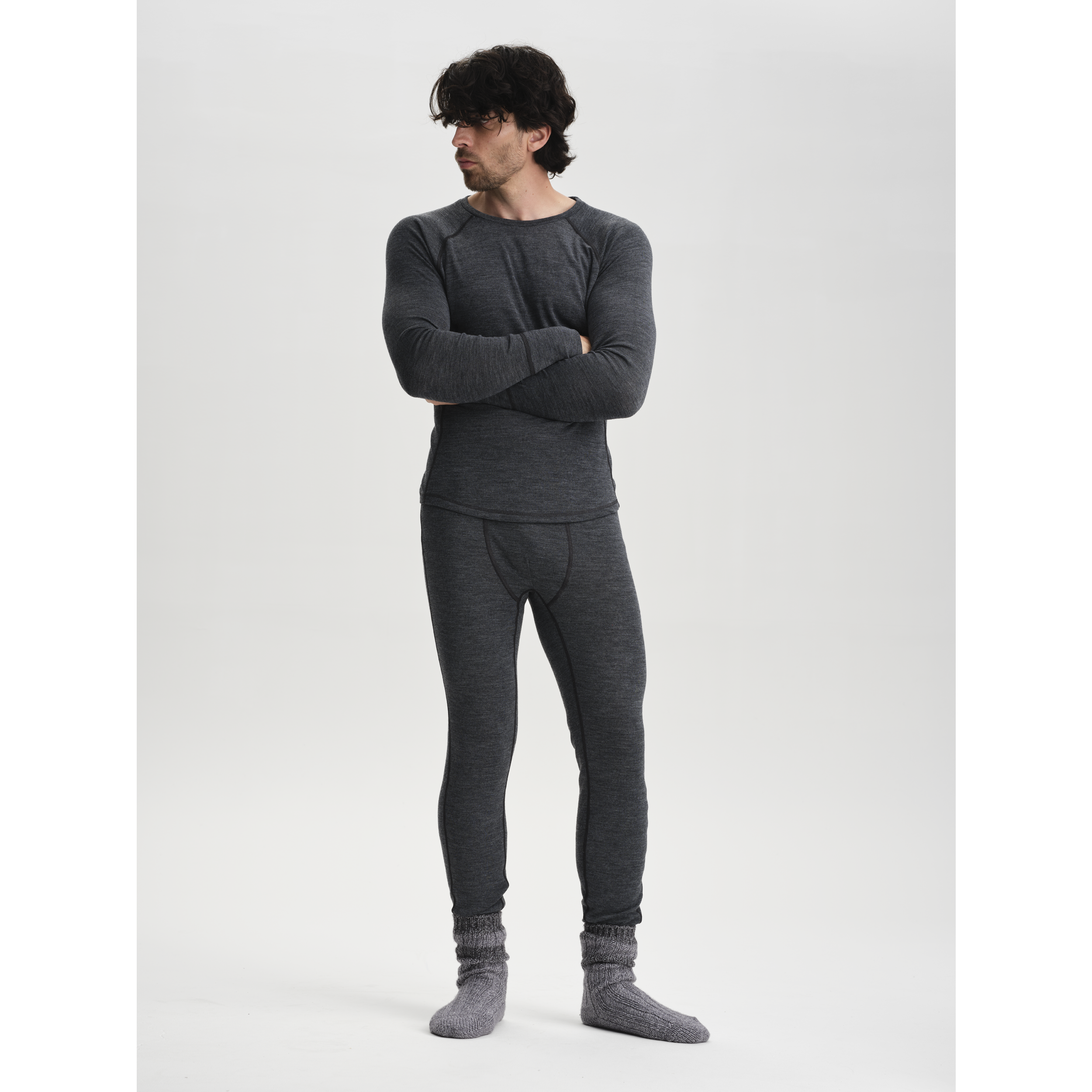 EVEREST, M Wool Uw Shirt 2