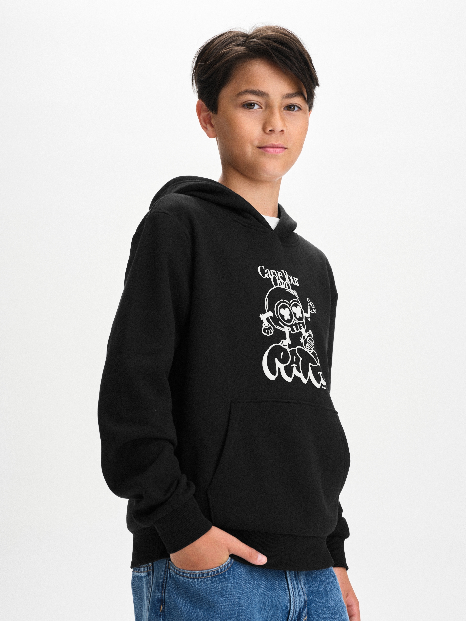 
WARP, 
J SIGNATURE HOOD, 
Detail 1
