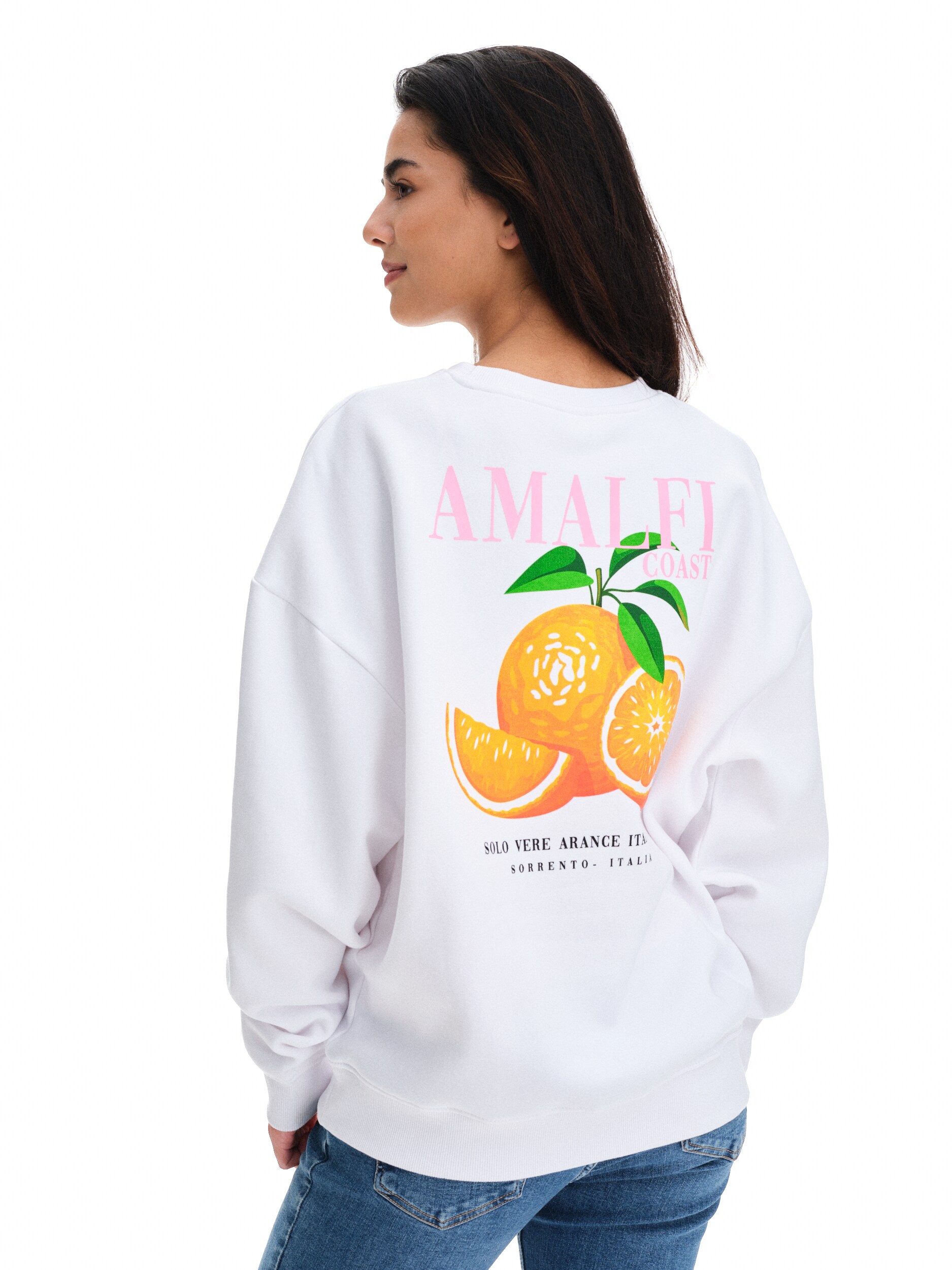 ICONIC, Printed Crewneck W