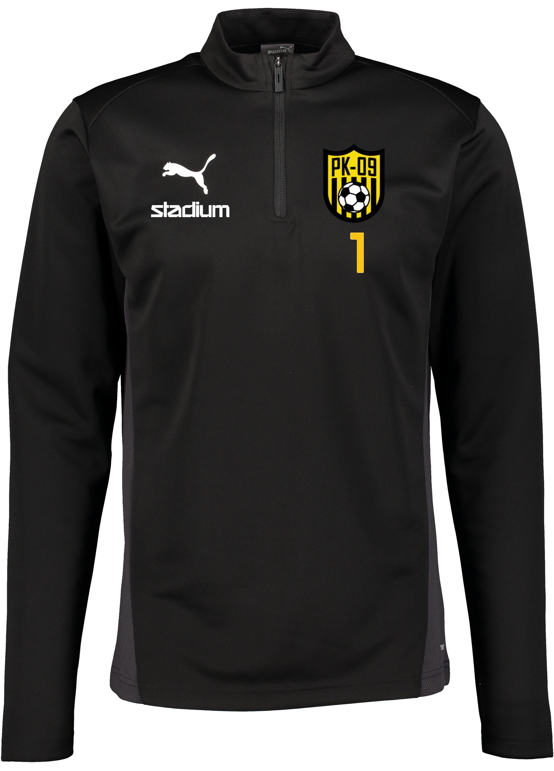 
PUMA, 
T Goal 1/4 Zip, 
Detail 1
