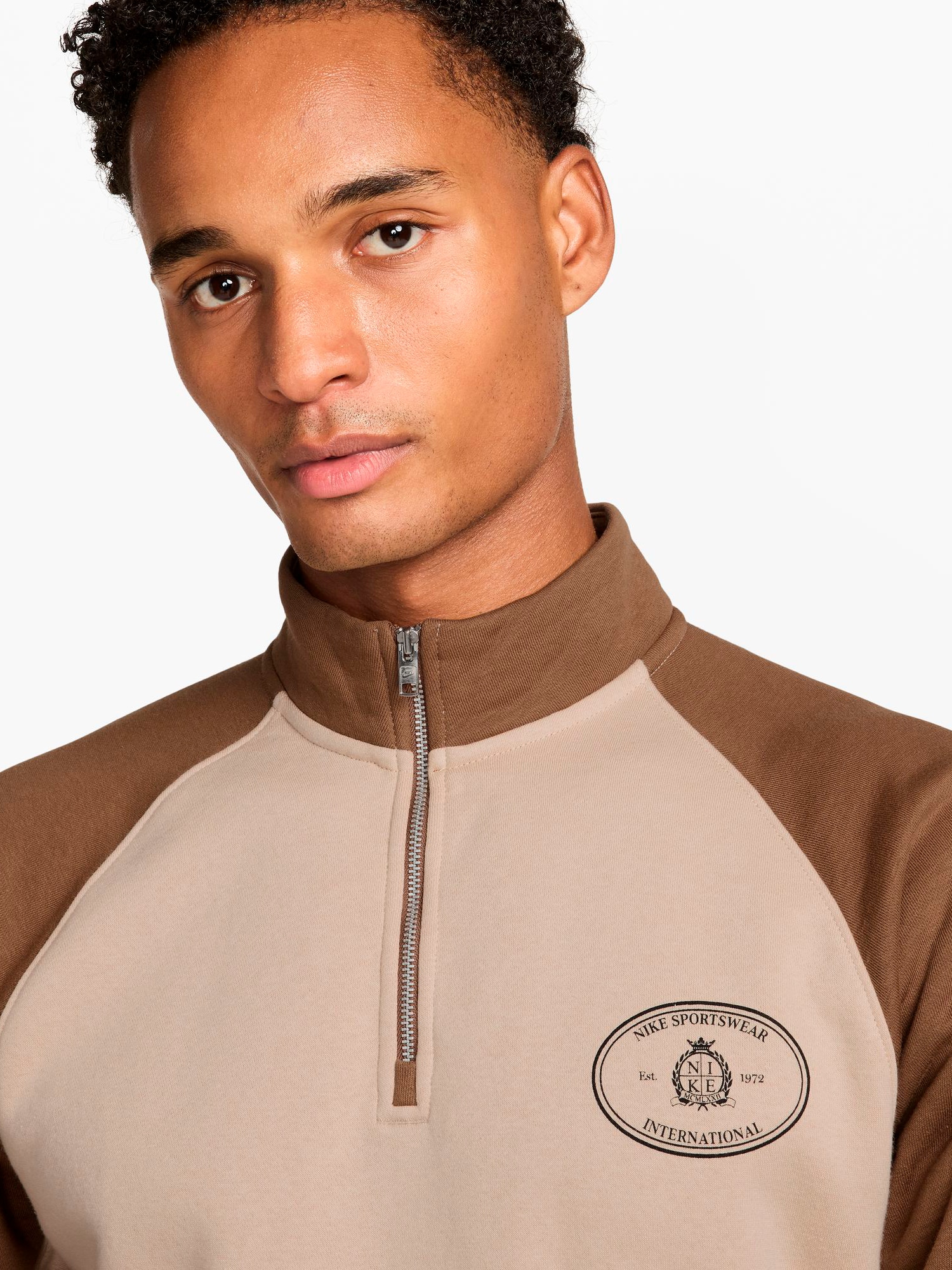 NIKE, M SPW CLUB HALF-ZIP FLEECE TOP