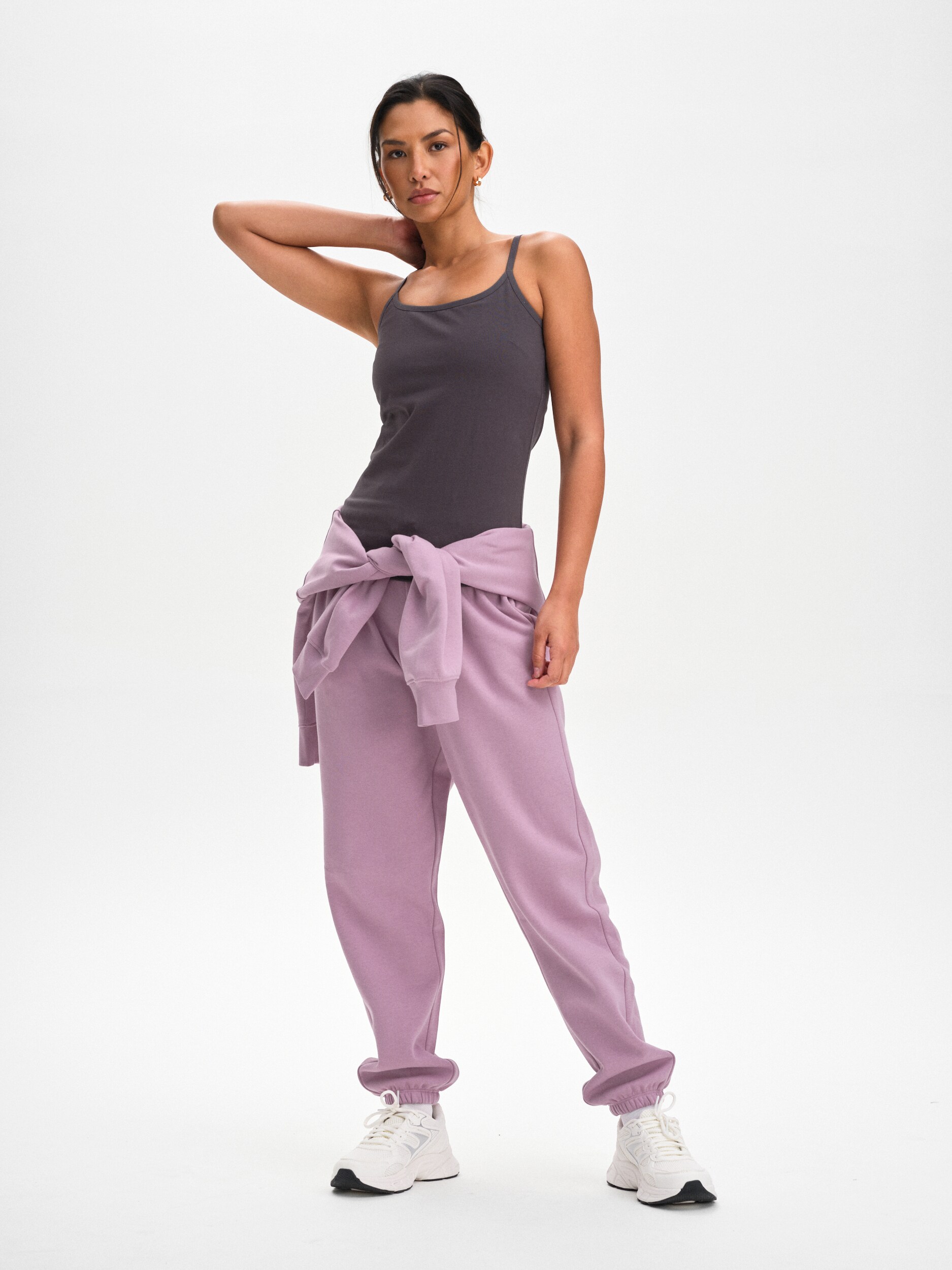 SOC, W SLIM FIT STRAP SINGLET