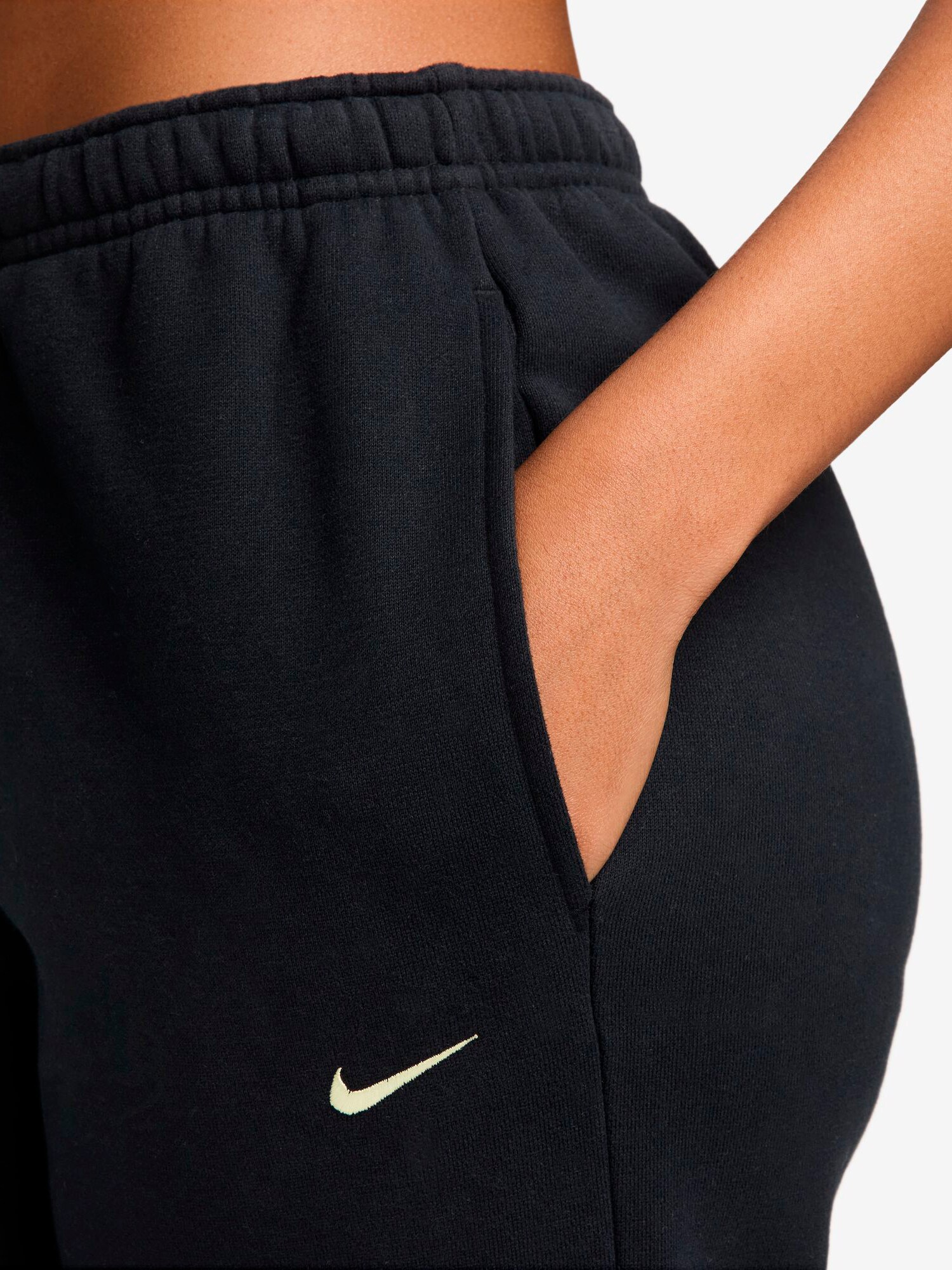 NIKE, W STUDIO FLEECE CUFFED PANT