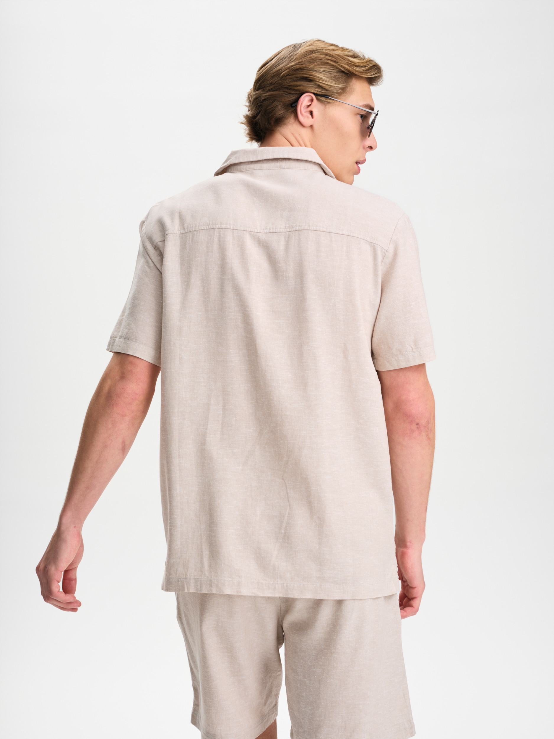 RACE MARINE, M COAST LINEN SHIRT