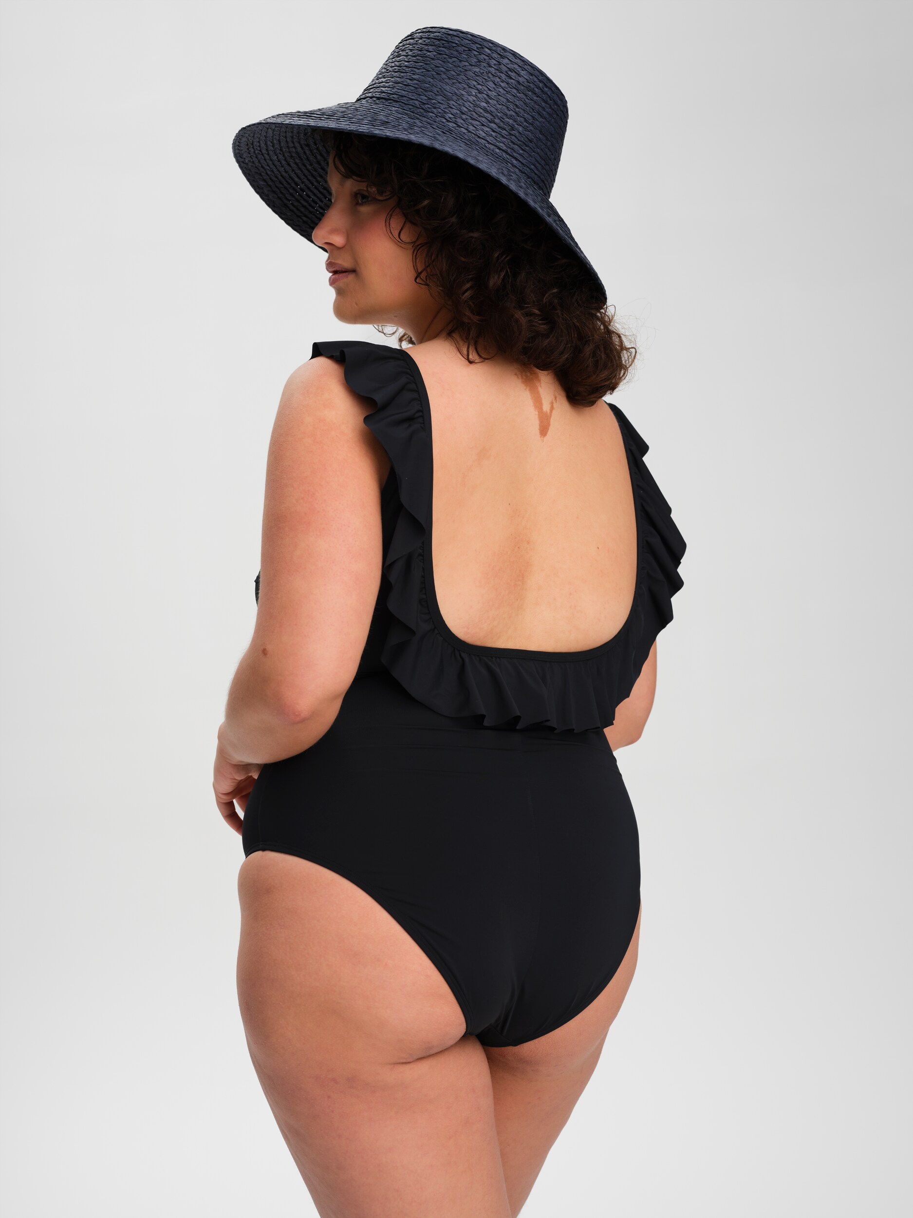 SOC, W Beach Frill Suit