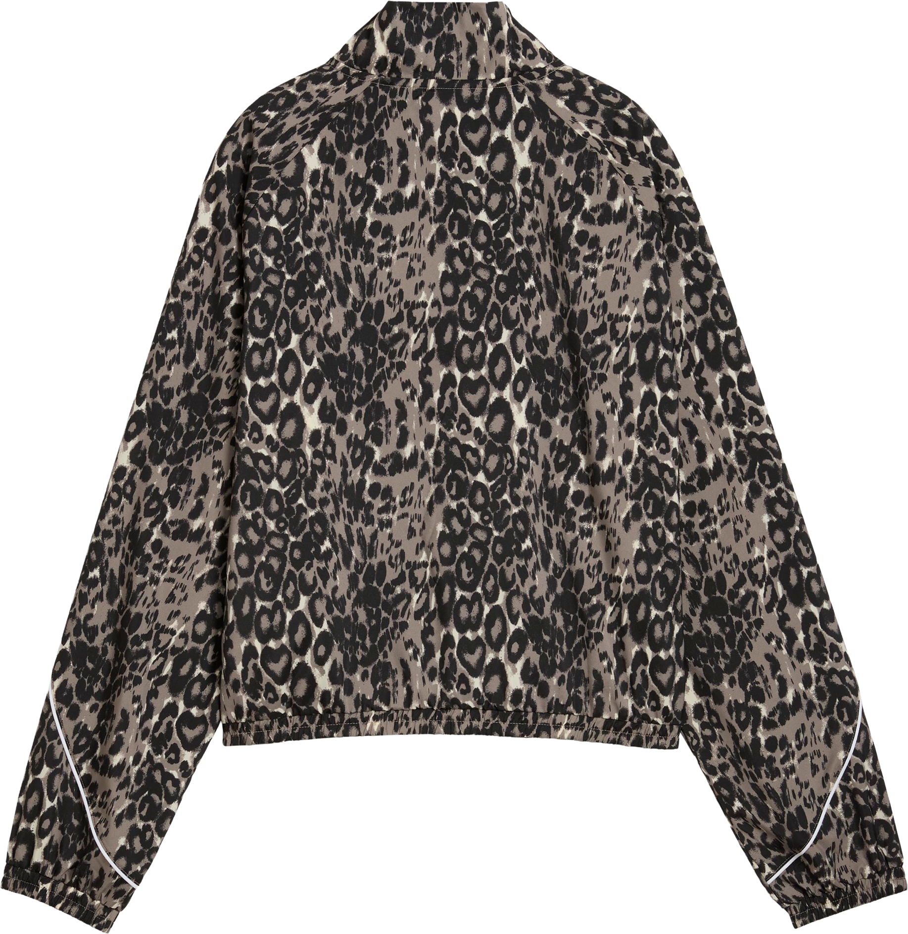 PUMA, W SPORT ANIMAL RELAXED AOP FULL-ZIP WOVEN JACKET