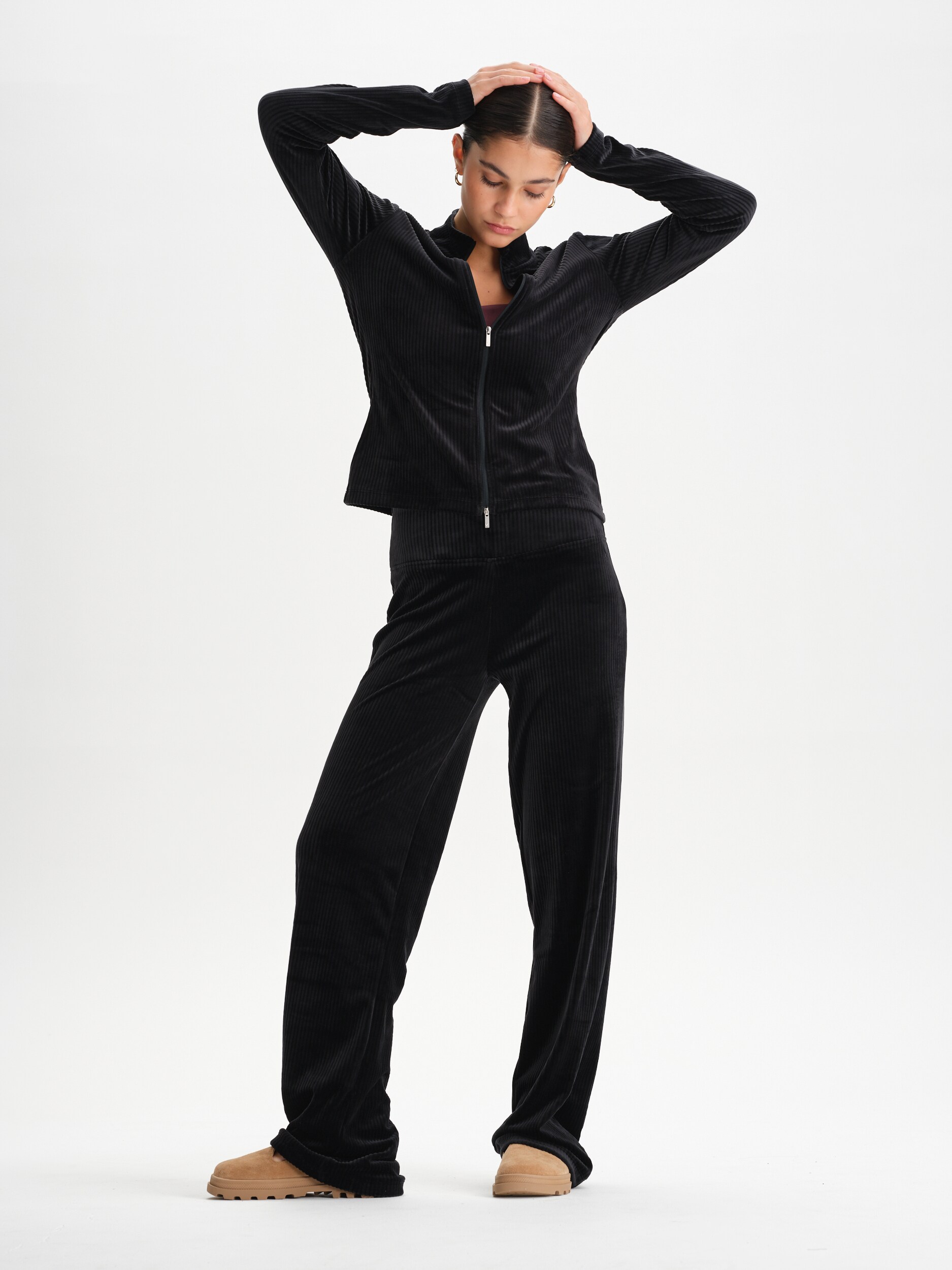 SOC, W Holiday Velvet Pant