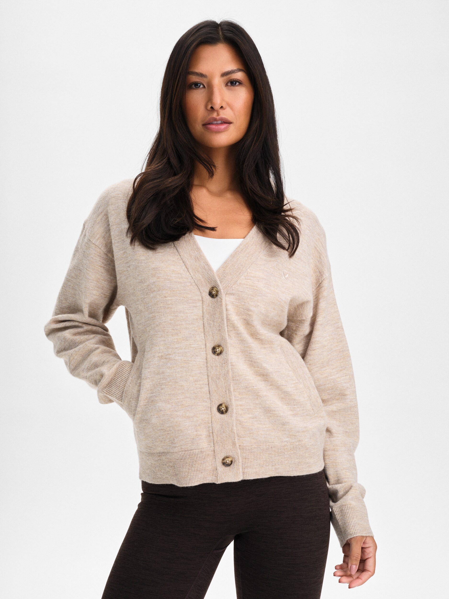 SOC, W KNITTED CARDIGAN