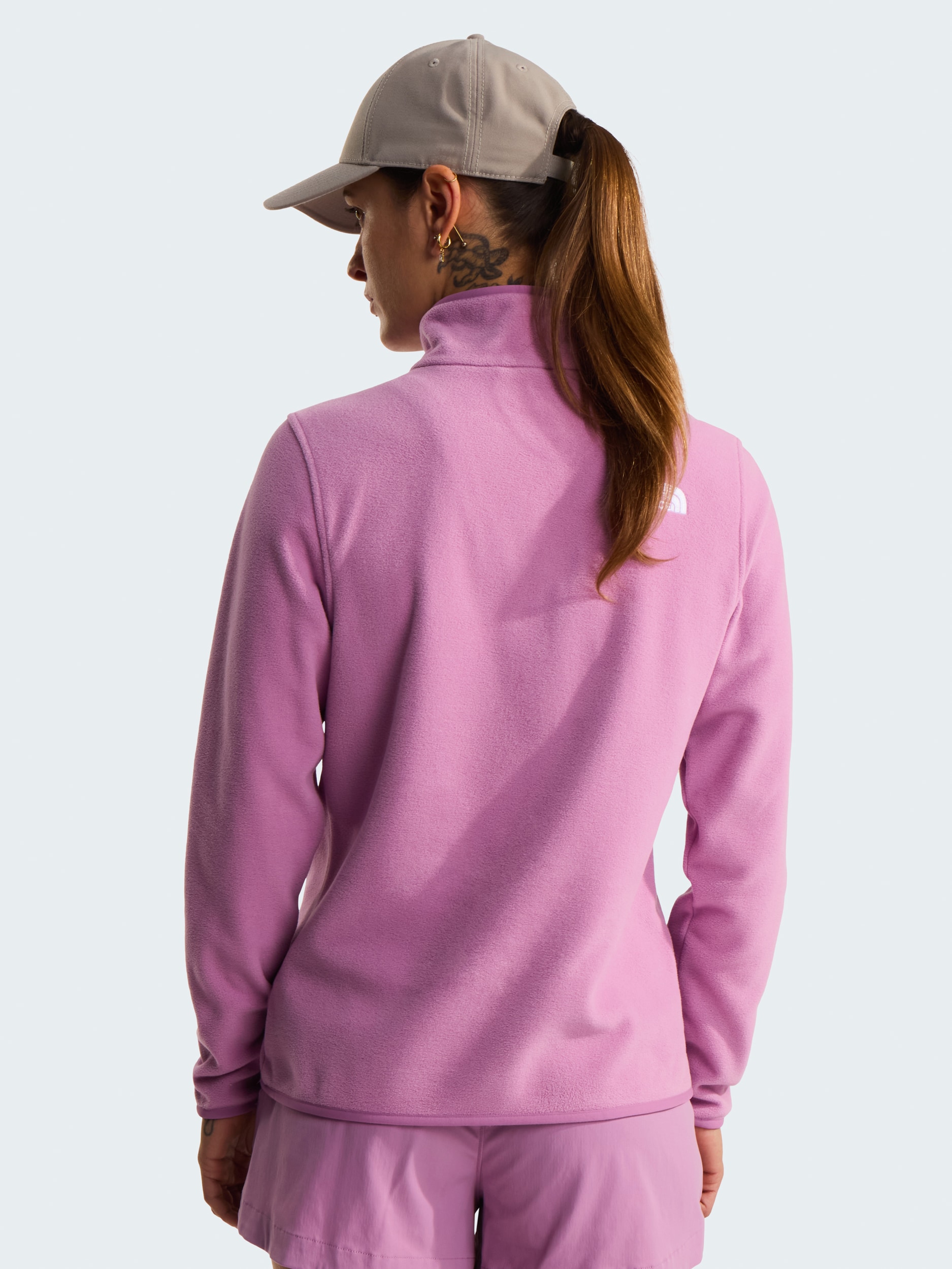 THE NORTH FACE, W Glacier Fleece 1/4 Zip Jacket