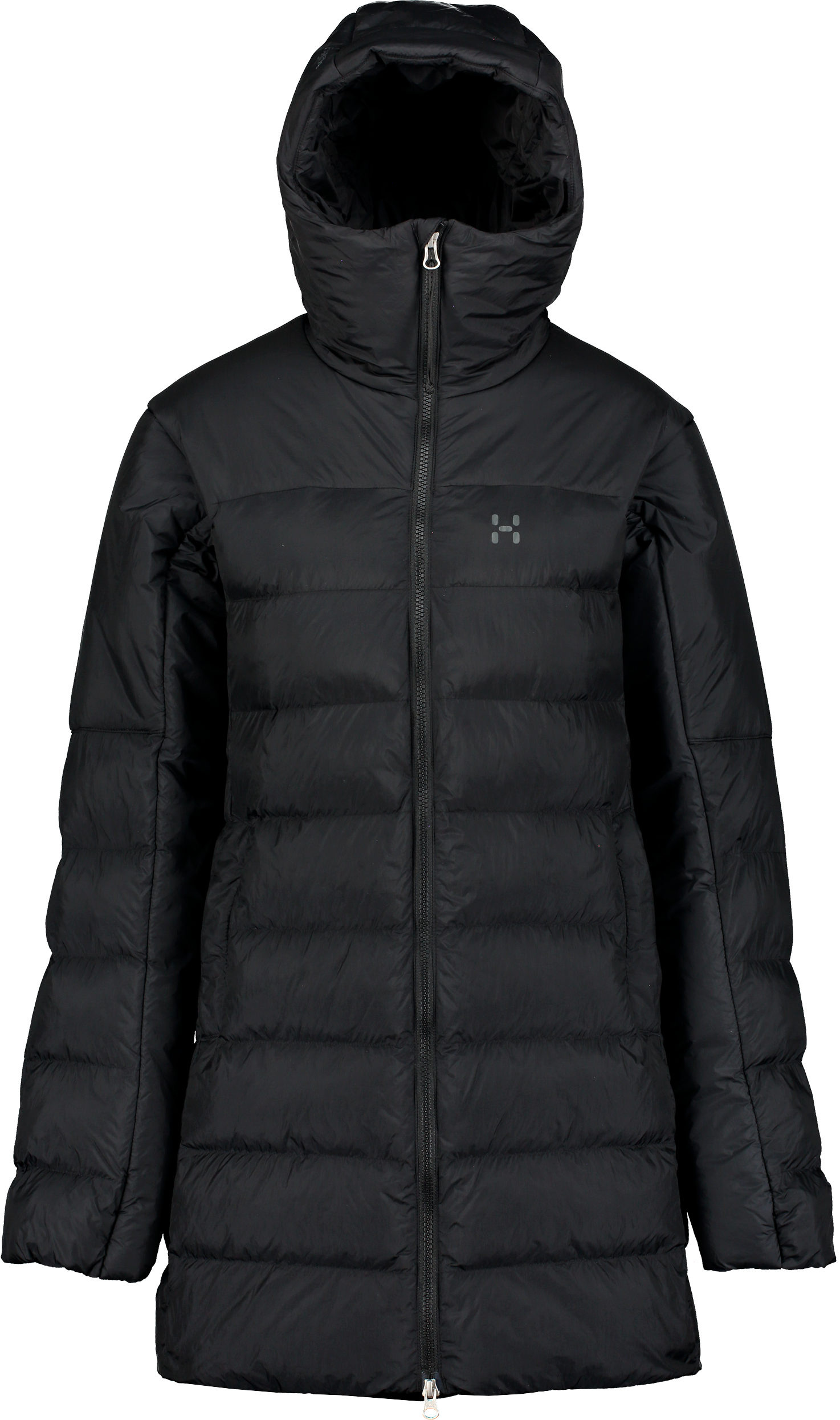 
HAGL&Ouml;FS, 
VIKA MIMIC PARKA WOMEN, 
Detail 1
