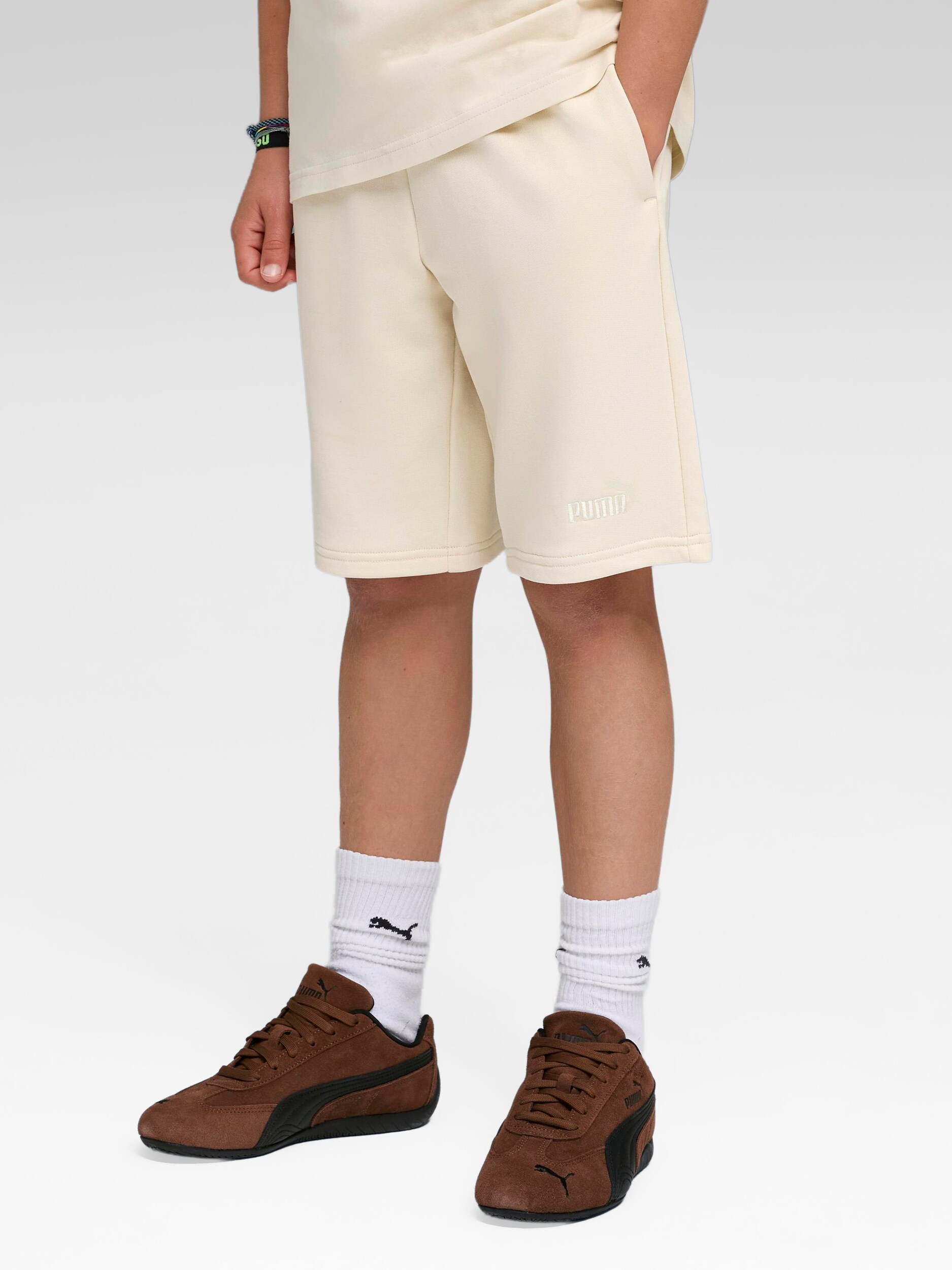 
PUMA, 
J ESS SMALL NO.1 LOGO SHORTS TR B, 
Detail 1
