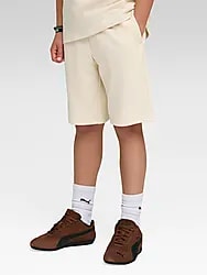 J ESS SMALL NO.1 LOGO SHORTS TR B - ALPINE SNOW Model01 Small1x1