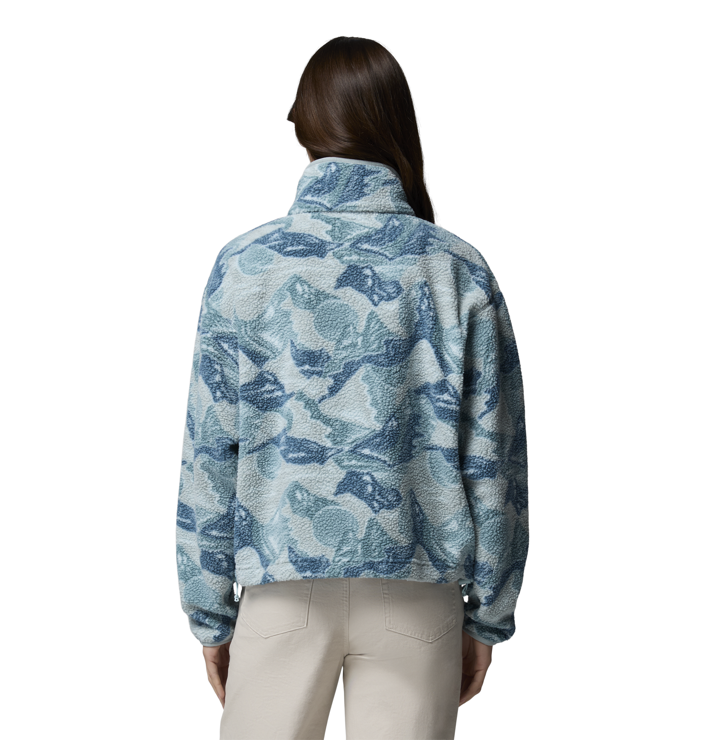 COLUMBIA, W Helvetia&trade; Ii Printed Cropped Half Snap