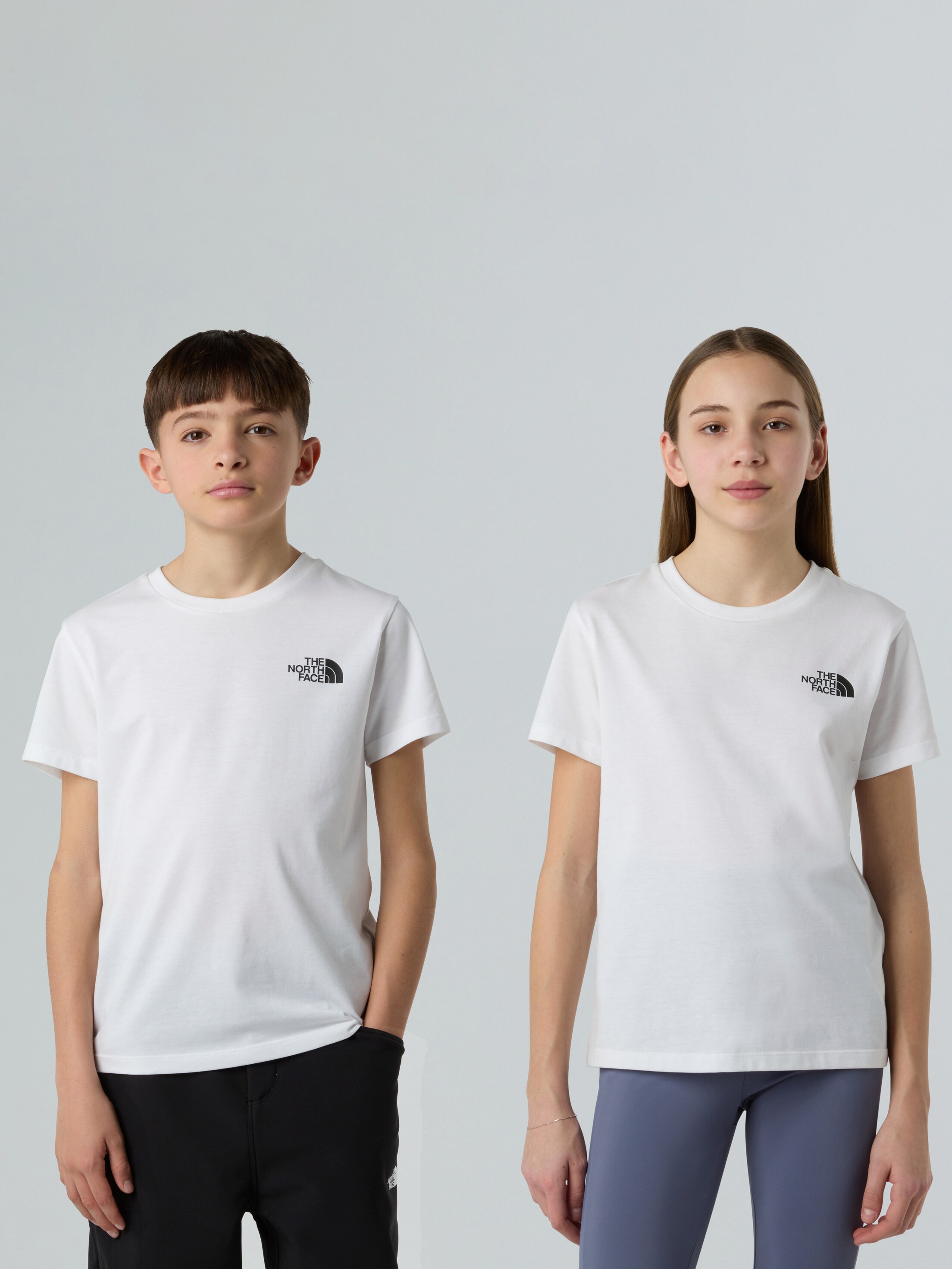 
THE NORTH FACE, 
J TEEN SIMPLE DOME REGULAR SS TEE, 
Detail 1
