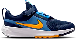 NIKE STAR RUNNER 5 LITTLE KIDS' RUN - NAVY/ORANGE Standard Small1x1